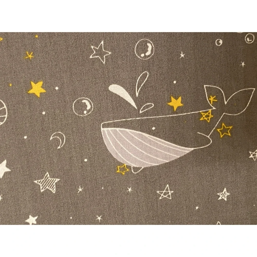 Agibaby 3D Mesh Toddler Pillow Grey Whale Star Breathable Cooling Cushion 13x9